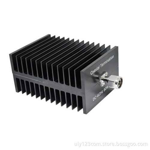 DC-6GHz RF Coaxial Termination Dummy Load 80W Impedance 50